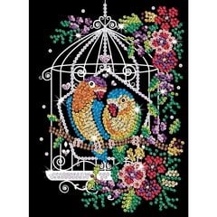 Алмазная мозаика Sequin Art Birdcage, 25 x 34 см цена и информация | Алмазная мозаика | 220.lv