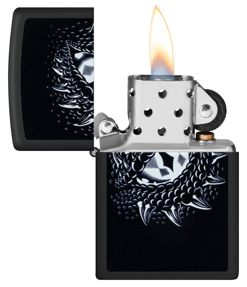 Zippo šķiltavas 48608 Dragon Eye Design cena un informācija | Šķiltavas un aksesuāri | 220.lv