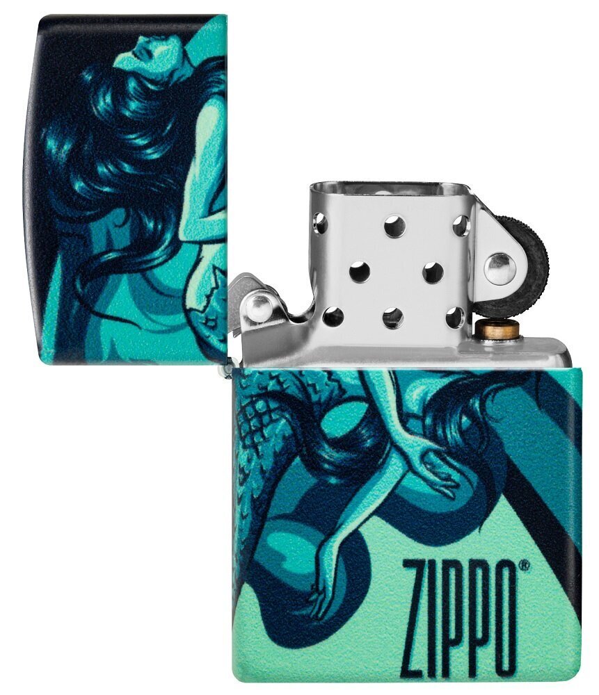 Zippo šķiltavas 48605 Mermaid Zippo Design cena un informācija | Šķiltavas un aksesuāri | 220.lv