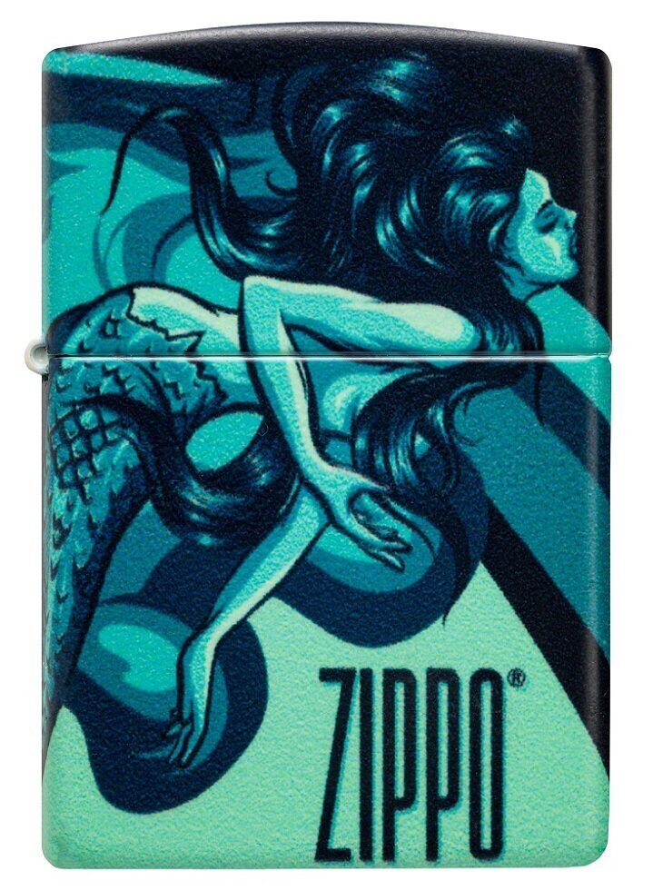 Zippo šķiltavas 48605 Mermaid Zippo Design cena un informācija | Šķiltavas un aksesuāri | 220.lv