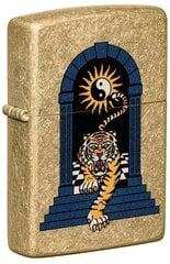 Zippo šķiltavas 48613 Tiger Tattoo Design cena un informācija | Šķiltavas un aksesuāri | 220.lv