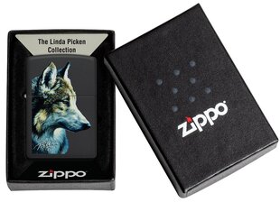 Зажигалка Zippo 48598 Linda Picken Wolf Head цена и информация | Зажигалки и аксессуары | 220.lv