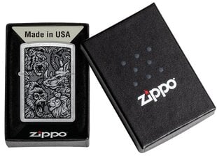 Zippo šķiltavas 48567 Jungle Design cena un informācija | Šķiltavas un aksesuāri | 220.lv