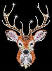 Алмазная мозаика Sequin Art Stag Head, 25 x 34 см цена и информация | Алмазная мозаика | 220.lv