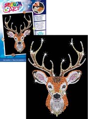 Алмазная мозаика Sequin Art Stag Head, 25 x 34 см цена и информация | Алмазная мозаика | 220.lv