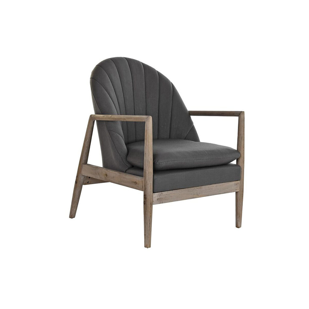 Atpūtas krēsls DKD Home Decor, tumši pelēks (67 x 70 x 89 cm) cena un informācija | Atpūtas krēsli | 220.lv