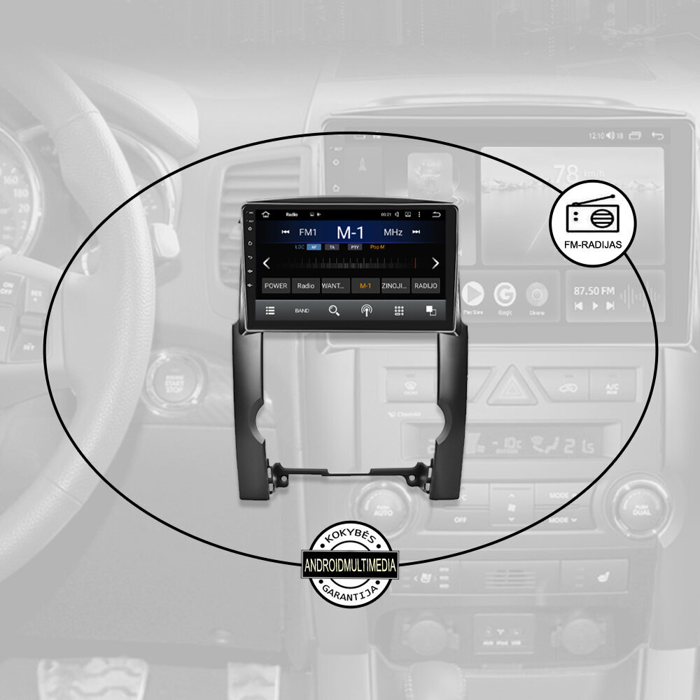 Android Multimedia Kia Sorento 2009-12 cena un informācija | Auto magnetolas, multimedija | 220.lv