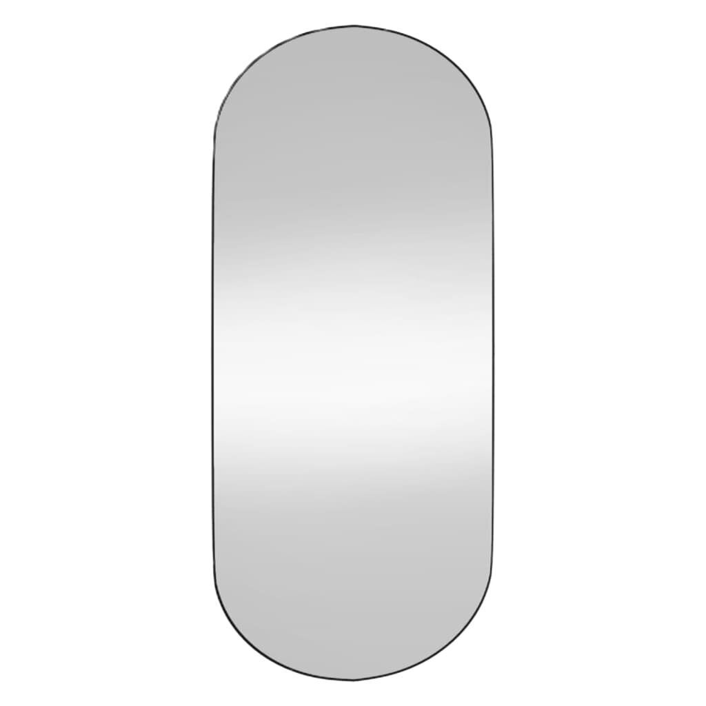 vidaXL sienas spogulis, 45x100 cm, stikls, ovāls cena un informācija | Spoguļi | 220.lv