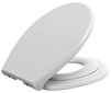 Sēdeklis tualetes podam ar integrētu bērnu sēdeklīti, Soft Close, balts цена и информация | Piederumi tualetes podiem un bidē | 220.lv