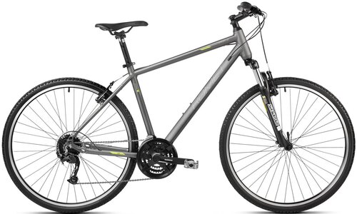 Hibrīda velosipēds Romet Orkan 3 M Lite 28" 2023, pelēks cena un informācija | Velosipēdi | 220.lv