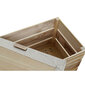 Mantu kaste DKD Home Decor, bēšs koks (60 x 35 x 44 cm) cena un informācija | Sēžammaisi, pufi | 220.lv