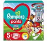 Autiņbiksītes-biksītes PAMPERS Pants Paw Patrol, 5. izmērs, 12-17 kg, 66 gab цена и информация | Autiņbiksītes | 220.lv