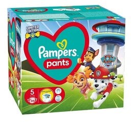 Подгузники-трусики PAMPERS Pants Paw Patrol, 5 размер, 12-17 кг, 66 шт цена и информация | Подгузники | 220.lv