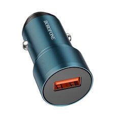 Borofone Car charger BZ19A Wisdom - USB - QC 3.0 18W with USB to Micro USB cable black цена и информация | Зарядные устройства для телефонов | 220.lv