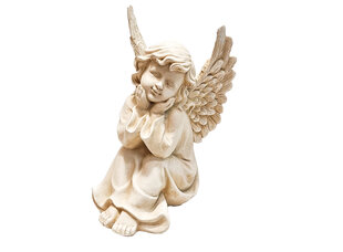 Statuete Eņģelis, 23x17 cm cena un informācija | Interjera priekšmeti | 220.lv