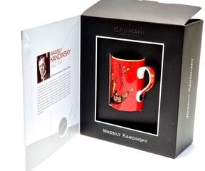 Кружка Carmani Wassily Kandinsky, 400мл цена и информация | Стаканы, фужеры, кувшины | 220.lv