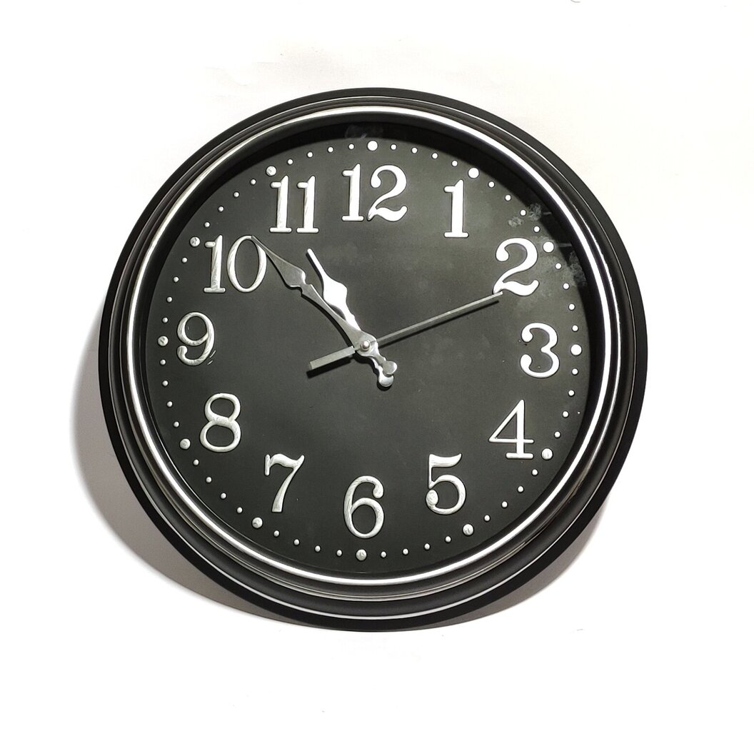 Sienas pulkstenis, 40 cm cena un informācija | Pulksteņi | 220.lv