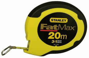 STANLEY tērauda mērlente E 20 m FATMAX cena un informācija | Rokas instrumenti | 220.lv