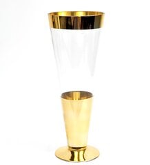 Стеклянная ваза, 49 x 11 см цена и информация | Вазы | 220.lv