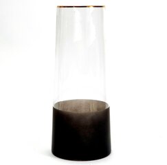 Стеклянная ваза, 30 x 12,5 см цена и информация | Вазы | 220.lv