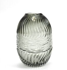 Стеклянная ваза, 20 x 14 см цена и информация | Вазы | 220.lv