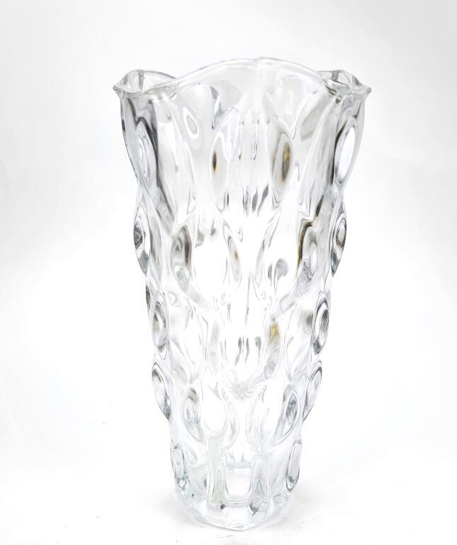 Stikla vāze, 29 x 15 cm cena un informācija | Vāzes | 220.lv