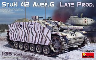 Līmējošais modelis MiniArt 35355 StuH 42 Ausf. G Late Prod 1/35 cena un informācija | Līmējamie modeļi | 220.lv