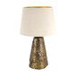 MAGDA e27 zelta / bēša galda lampa STRÜHM 390x235x235mm cena un informācija | Galda lampas | 220.lv