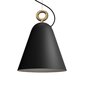 Piekaramā lampa Herstal Metāla plakana melna HV1650232 cena un informācija | Piekaramās lampas | 220.lv