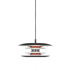 Piekaramā lampa Belid Metal Lame black/brilliant red 144421 cena un informācija | Lustras | 220.lv