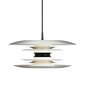 Piekaramā lampa Belid Metal Lame aluminium/Lame black 1166421 cena un informācija | Lustras | 220.lv