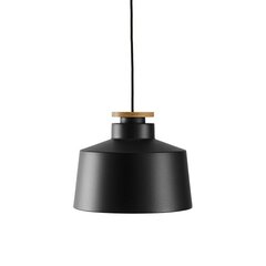 Piekaramā lampa Herstal Metāls/ozols melns HB1688007 cena un informācija | Lustras | 220.lv