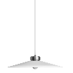 Piekaramā lampa Herstal Metāla plakana balta HB1652036 cena un informācija | Lustras | 220.lv