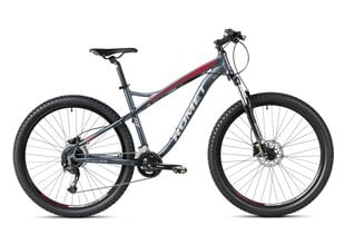 Горный велосипед Romet Rambler FIT 27.5" 2023, черный/красный цена и информация | Велосипеды | 220.lv