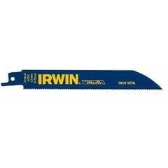 IRWIN ripzāģa asmens 150 mm 14 T/INCH/METĀLS (25 gab.) cena un informācija | Rokas instrumenti | 220.lv
