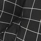 vidaXL sola matracis, 100x50x7 cm, melns audums, četrstūri цена и информация | Krēslu paliktņi | 220.lv