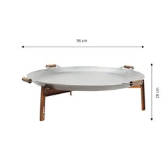 Grila panna ar kājiņām GrillSymbol Stark Set 960, 96 cm cena un informācija | Grila, barbekjū piederumi un aksesuāri | 220.lv