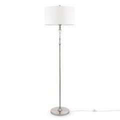 Maytoni Classic stāvlampa Alicante MOD014FL-01N Niķelis cena un informācija | Stāvlampas | 220.lv