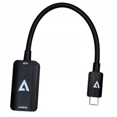 Адаптер USB C—HDMI V7 V7USBCHDMI4K60HZ     Чёрный 4K Ultra HD цена и информация | Адаптеры и USB разветвители | 220.lv