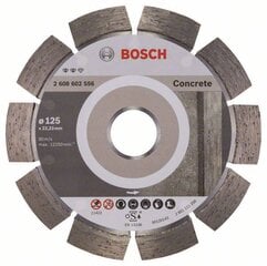 BOSCH DIMANTA DISKS 125x22 SEG BETONS cena un informācija | Rokas instrumenti | 220.lv