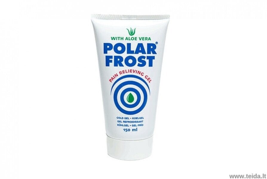 Polar Frost dzesējošā želeja ar alveju, 150 ml cena un informācija | Pirmā palīdzība | 220.lv