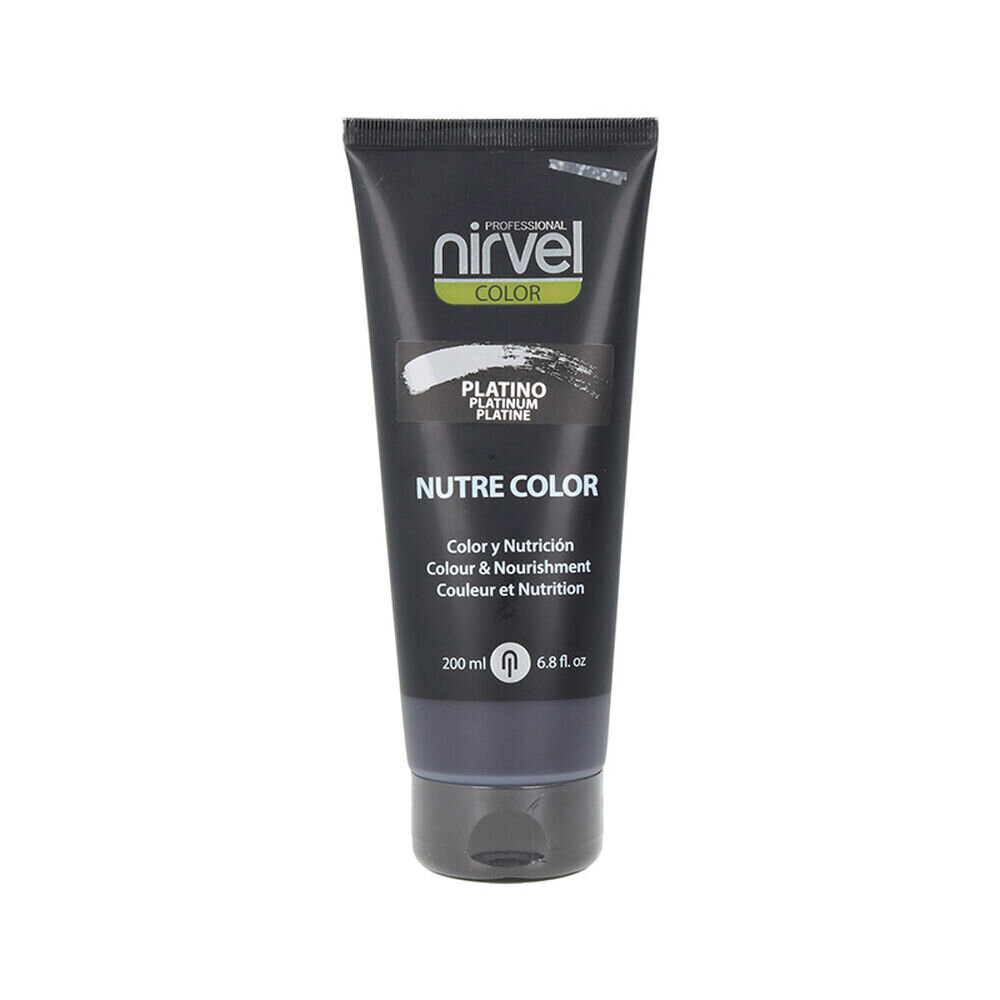 Daļēji Pastāvīga Krāsviela Nirvel Nutre Color Blond Platina (200 ml) цена и информация | Matu krāsas | 220.lv