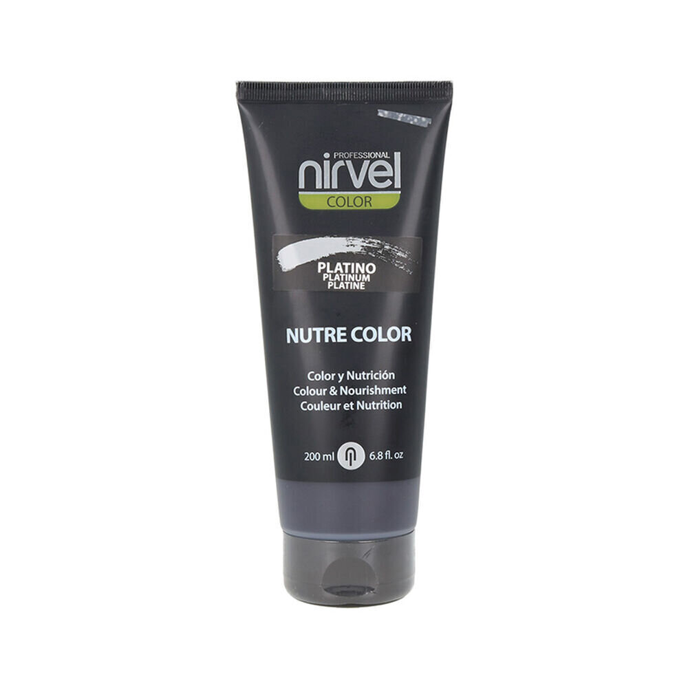 Daļēji Pastāvīga Krāsviela Nirvel Nutre Color Blond Platina (200 ml) cena un informācija | Matu krāsas | 220.lv