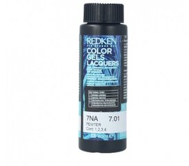 Noturīga Krāsa Redken Color Gel Lacquers 7NA-pewter 3 x 60 ml Šķidrumu cena un informācija | Matu krāsas | 220.lv