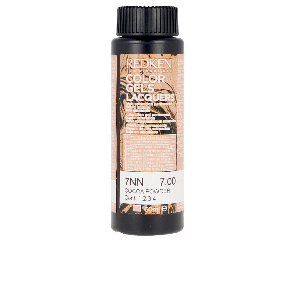 Noturīga Krāsa Redken Lacquers Nº 7NN Cocoa Powder (60 ml) цена и информация | Matu krāsas | 220.lv