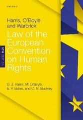 Harris, O'Boyle, and Warbrick: Law of the European Convention on Human Rights 5th Revised edition цена и информация | Книги по экономике | 220.lv