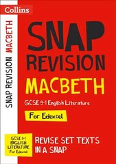 Macbeth: Edexcel GCSE 9-1 English Literature Text Guide: Ideal for Home Learning, 2023 and 2024 Exams цена и информация | Книги для подростков и молодежи | 220.lv