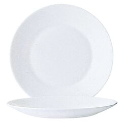 Блюдо для десертов Arcoroc Restaurant, 6 штук, белое стекло (Ø 19.5 см) цена и информация | Посуда, тарелки, обеденные сервизы | 220.lv