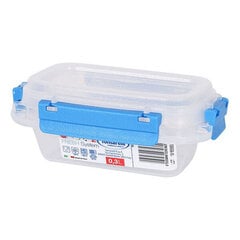 Герметичная коробочка для завтрака Fresh System Tontarelli 0,3 L Пластик Прозрачный (9,5 x 14 x 5,7 cm) цена и информация | Посуда для хранения еды | 220.lv