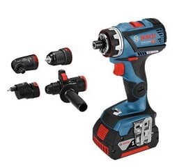 BOSCH URBIS 18V 60/31Nm 2x5.0Ah GSR 18V-60 FC FLEX SET цена и информация | Шуруповерты, дрели | 220.lv